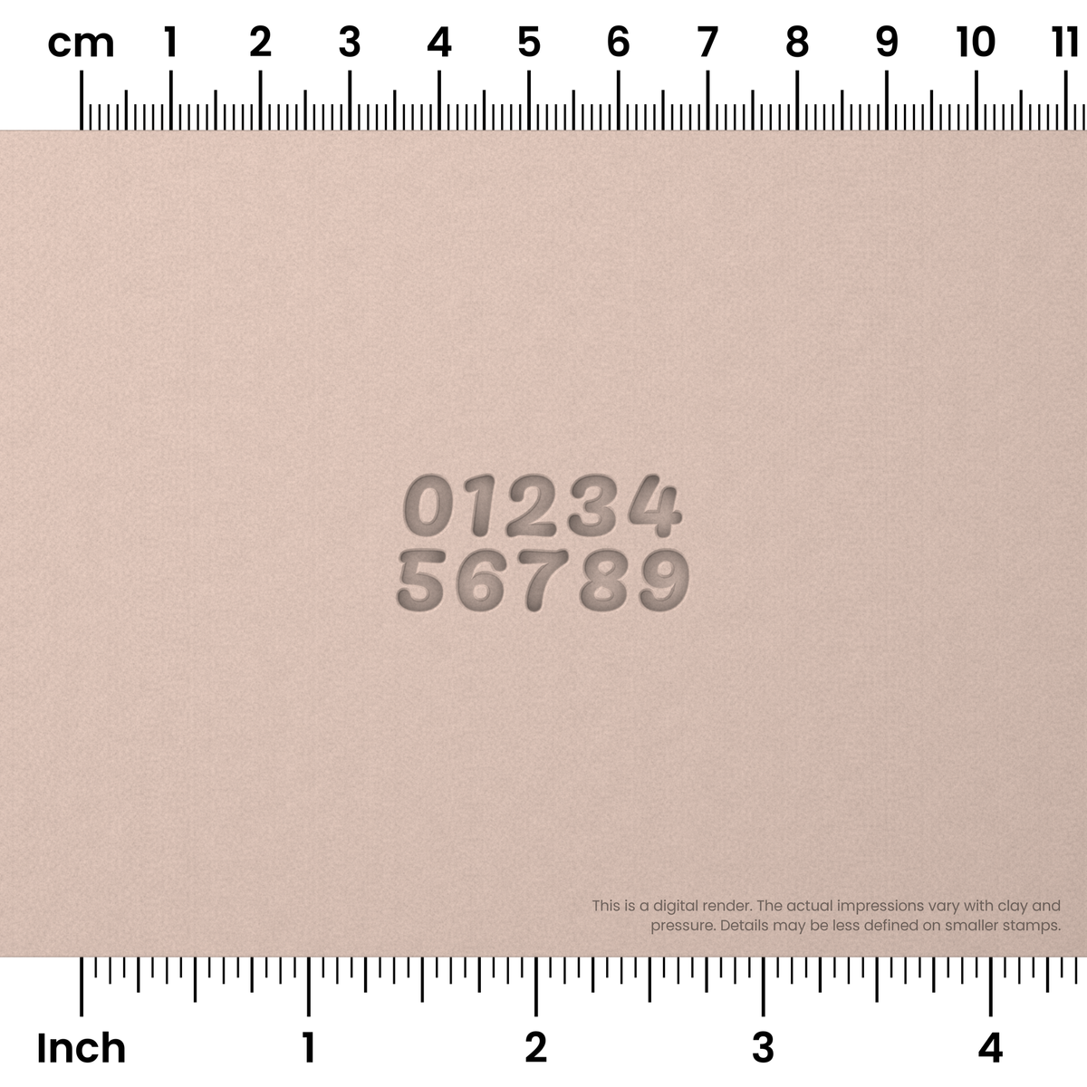 Pacifico | Number Stamp Sets - Ceramind® Tools