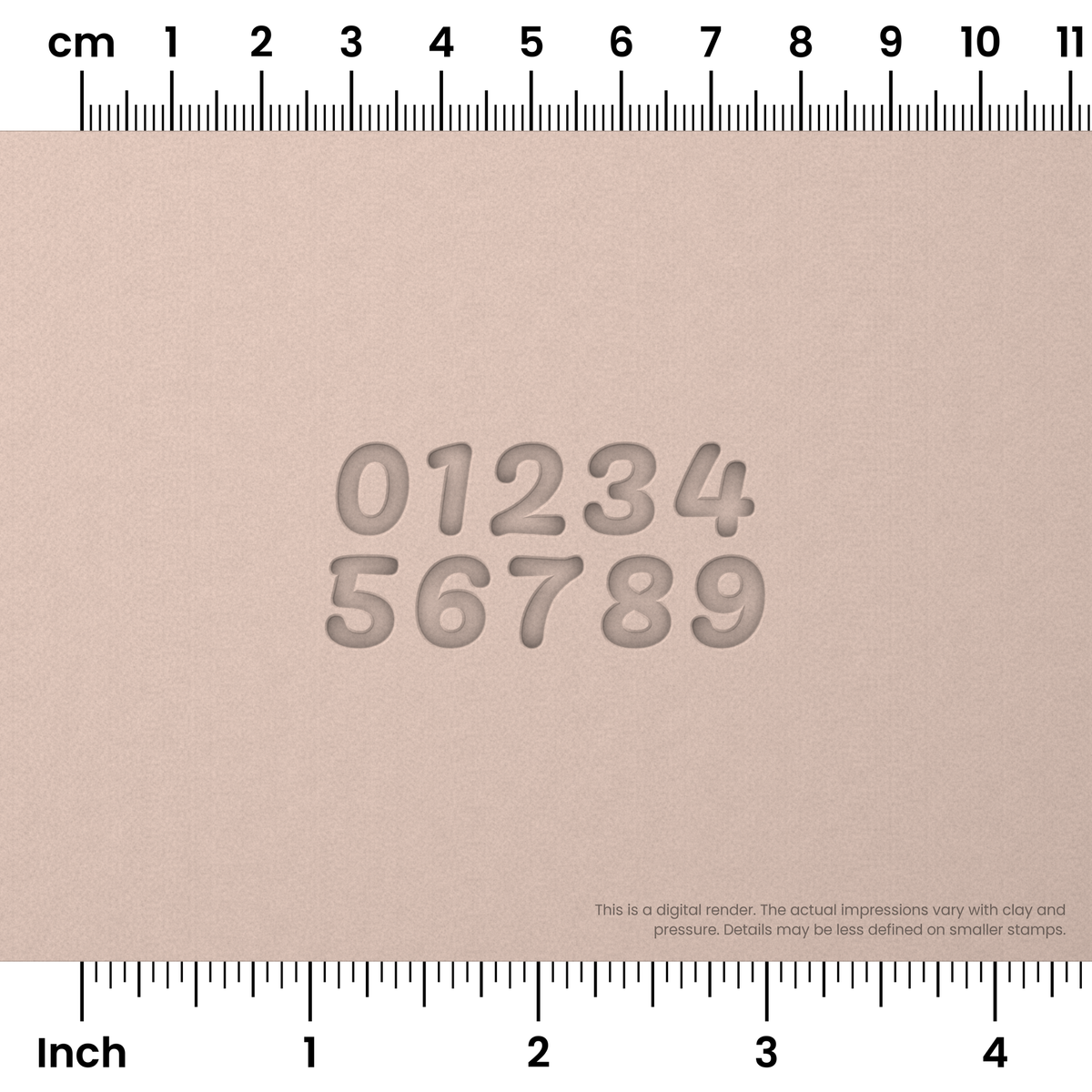 Pacifico | Number Stamp Sets - Ceramind® Tools