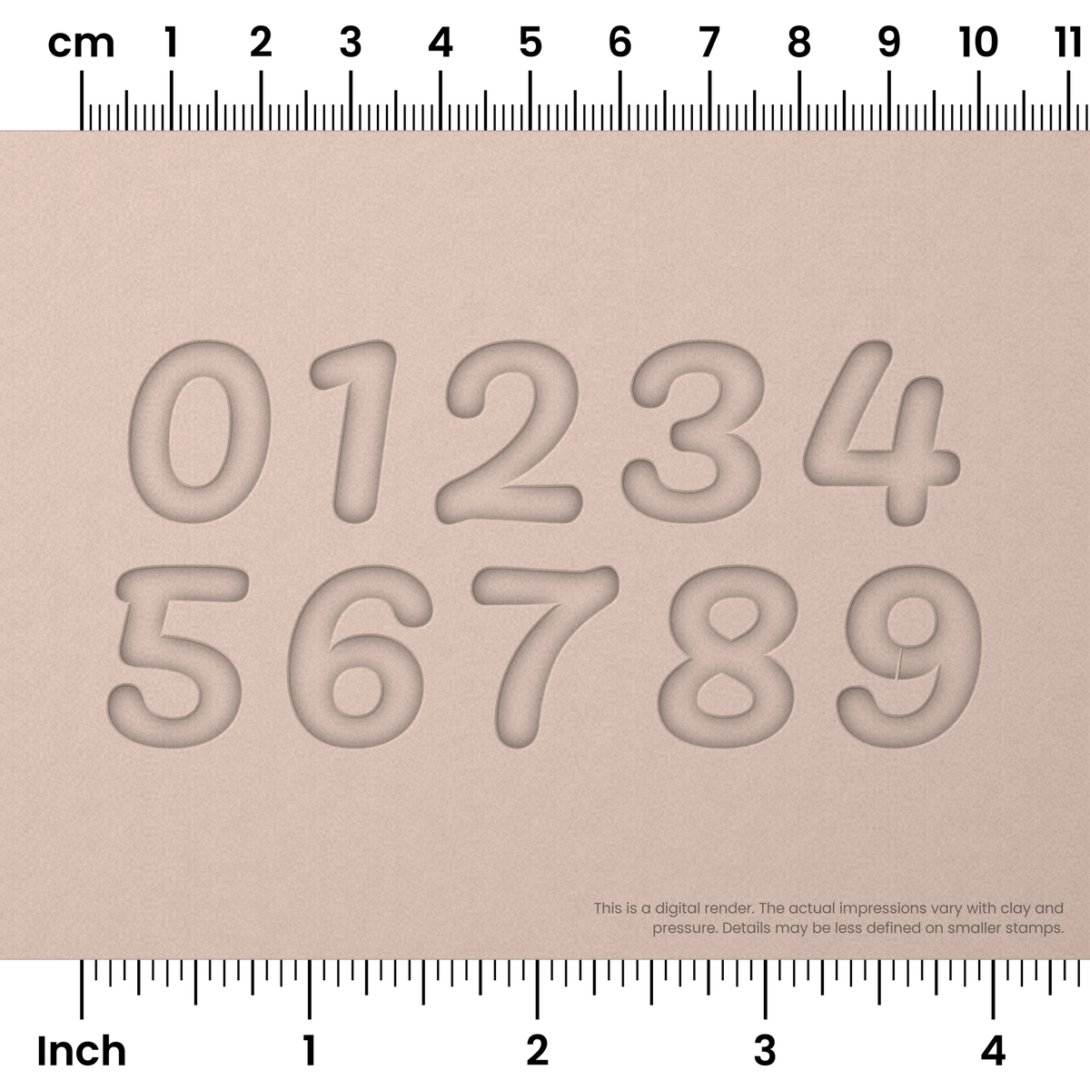 Pacifico | Number Stamp Sets - Ceramind® Tools