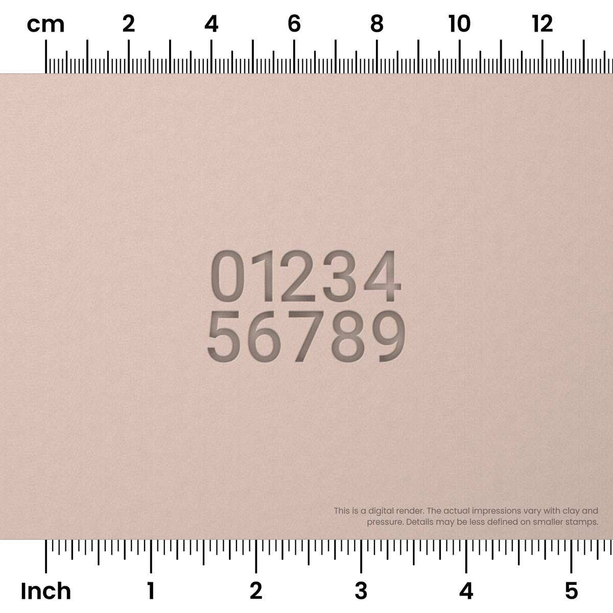 Roboto | Number Stamp Sets - Ceramind® Tools