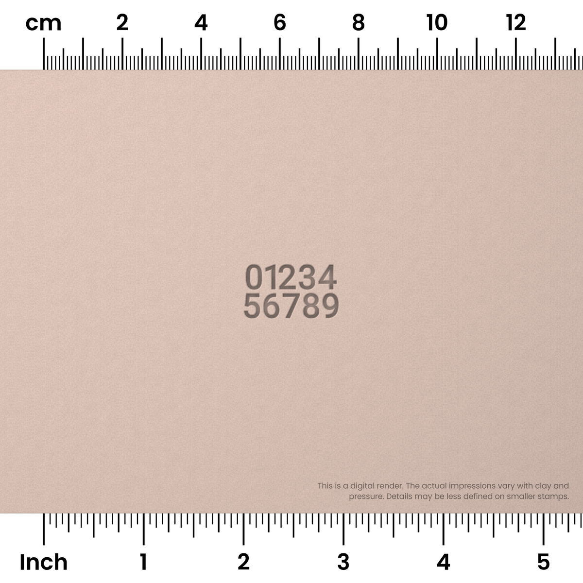 Roboto | Number Stamp Sets - Ceramind® Tools
