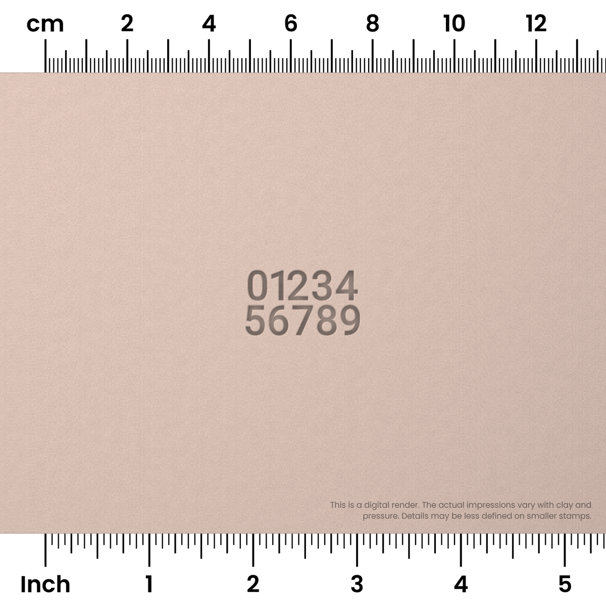 Roboto | Number Stamp Sets - Ceramind® Tools