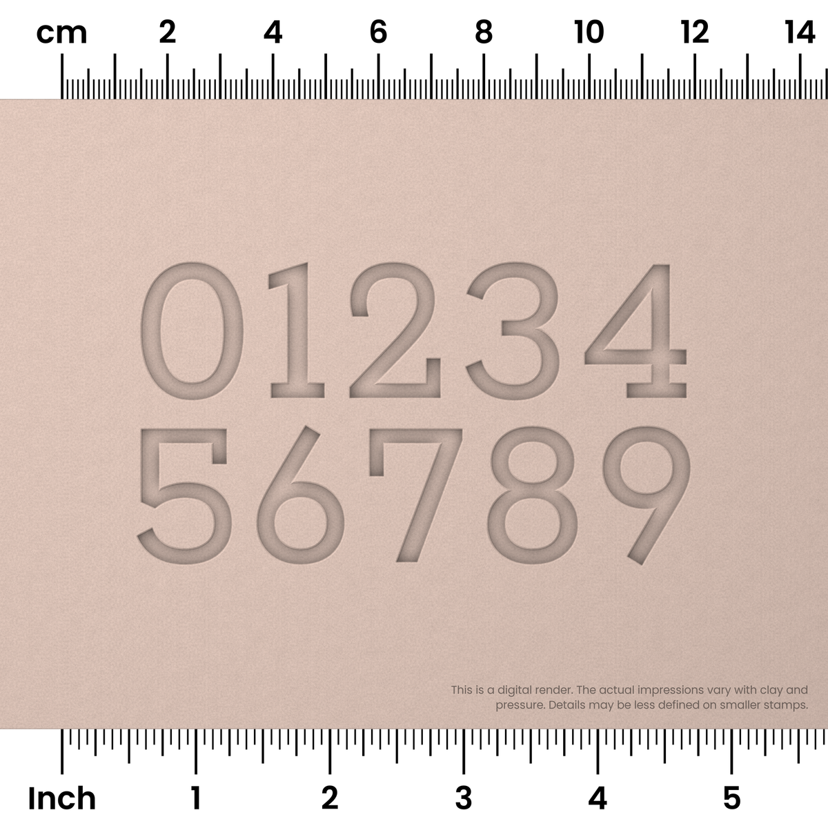Rokkitt | Number Stamp Sets - Ceramind® Tools