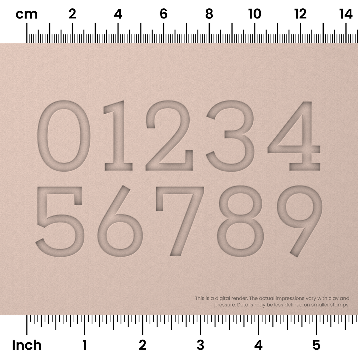 Rokkitt | Number Stamp Sets - Ceramind® Tools