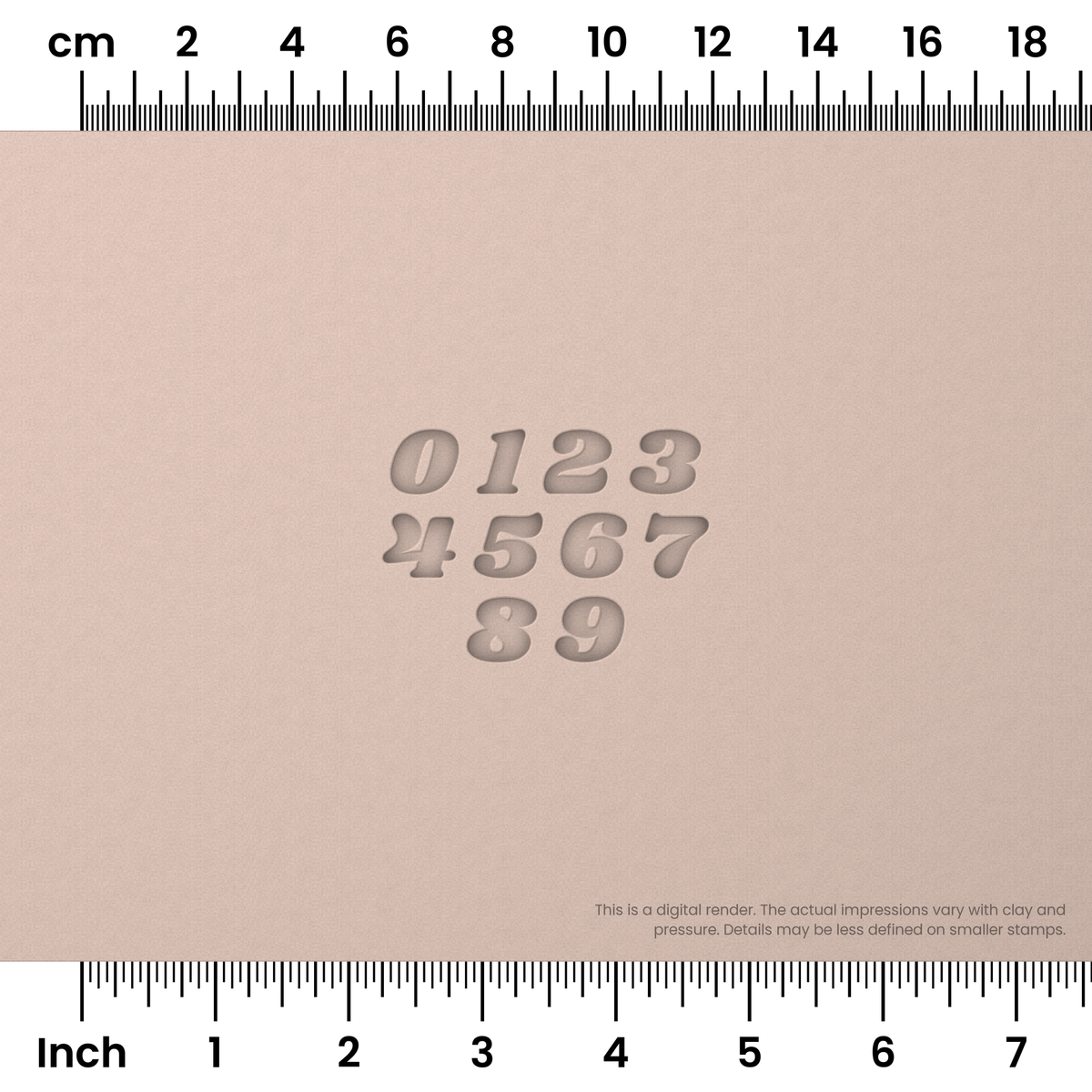 Shrikhand | Number Stamp Sets - Ceramind® Tools