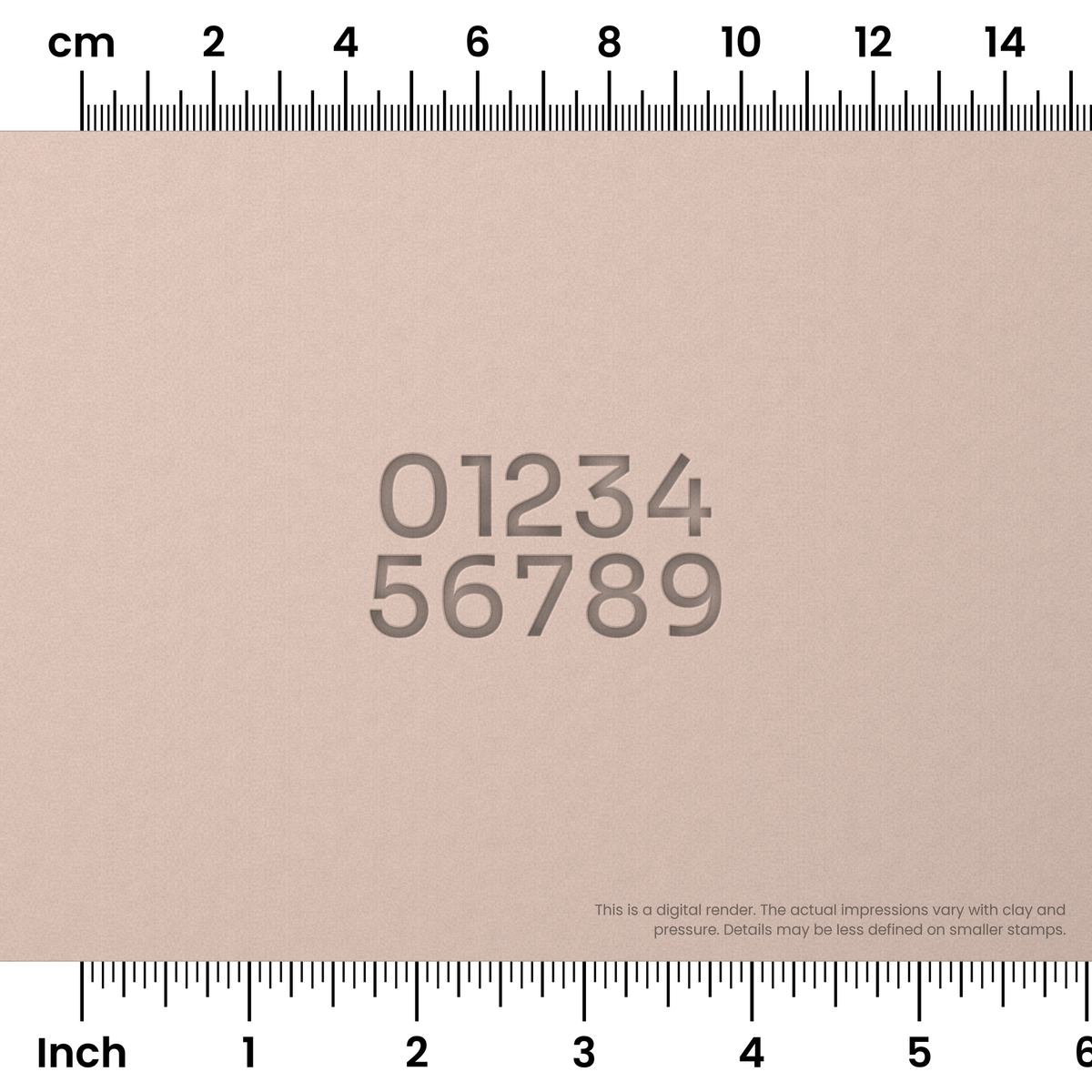 Sora | Number Stamp Sets - Ceramind® Tools