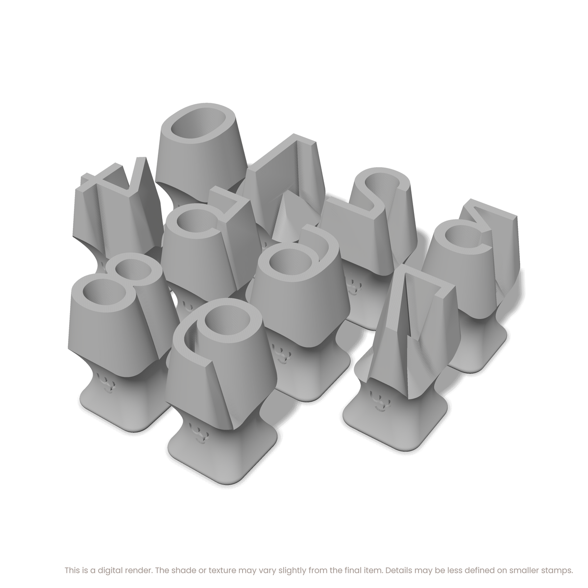Sora | Number Stamp Sets - Ceramind® Tools