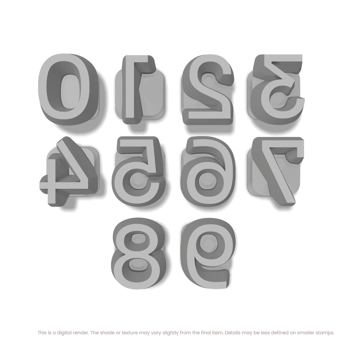 Sora | Number Stamp Sets - Ceramind® Tools