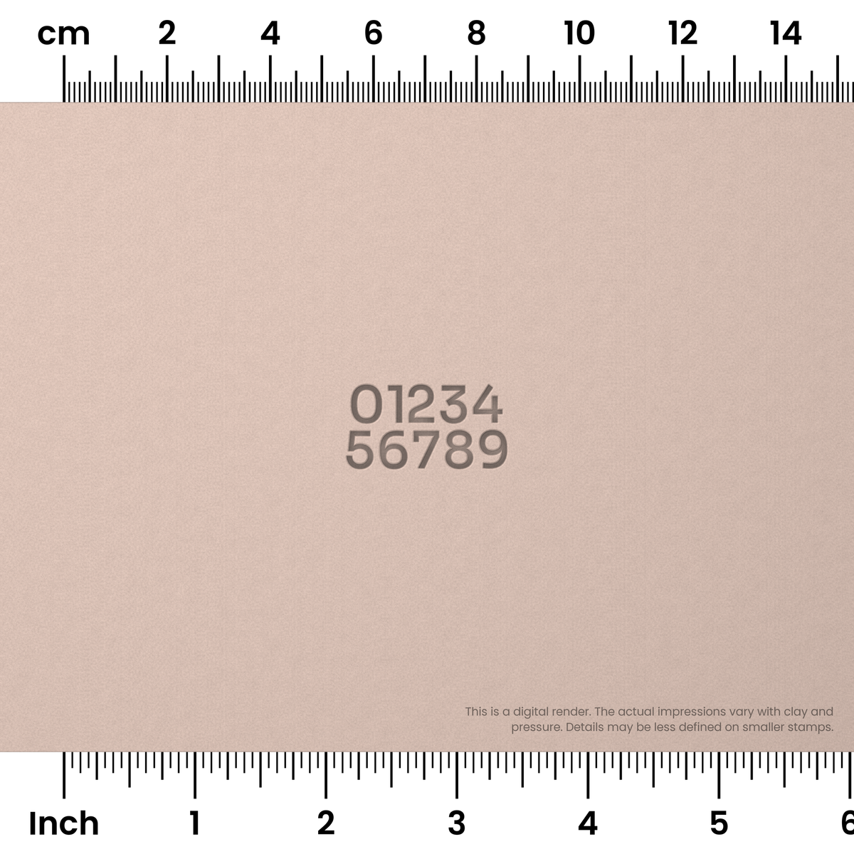 Sora | Number Stamp Sets - Ceramind® Tools