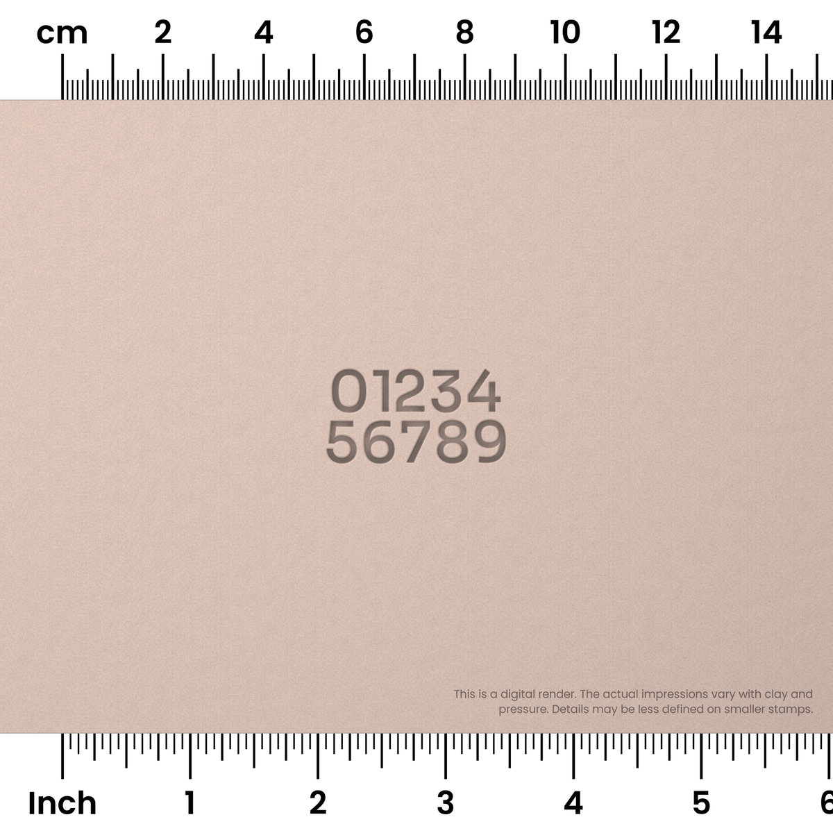 Sora | Number Stamp Sets - Ceramind® Tools