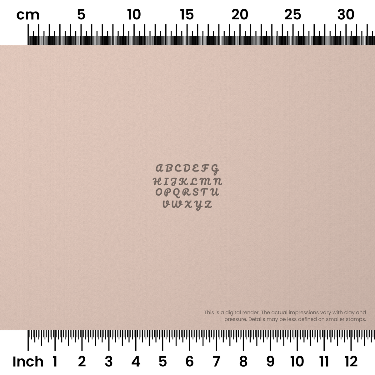 Pacifico | All Caps | Alphabet Stamp Sets - Ceramind® Tools