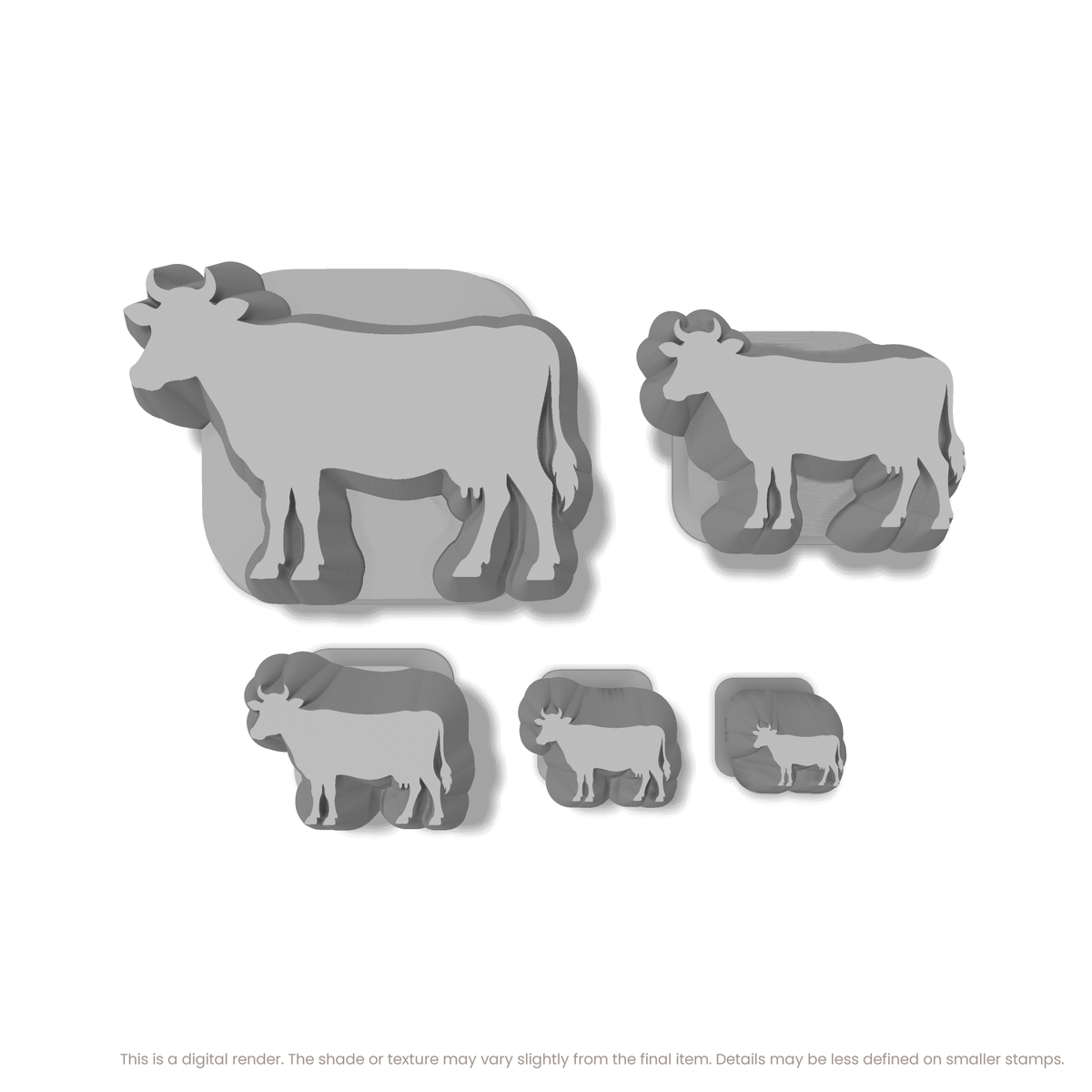 Cow Stamps - Ceramind® Tools