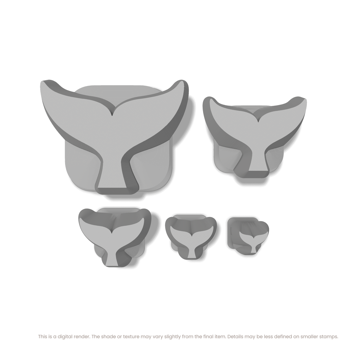 Whale Fluke Stamps - Ceramind® Tools