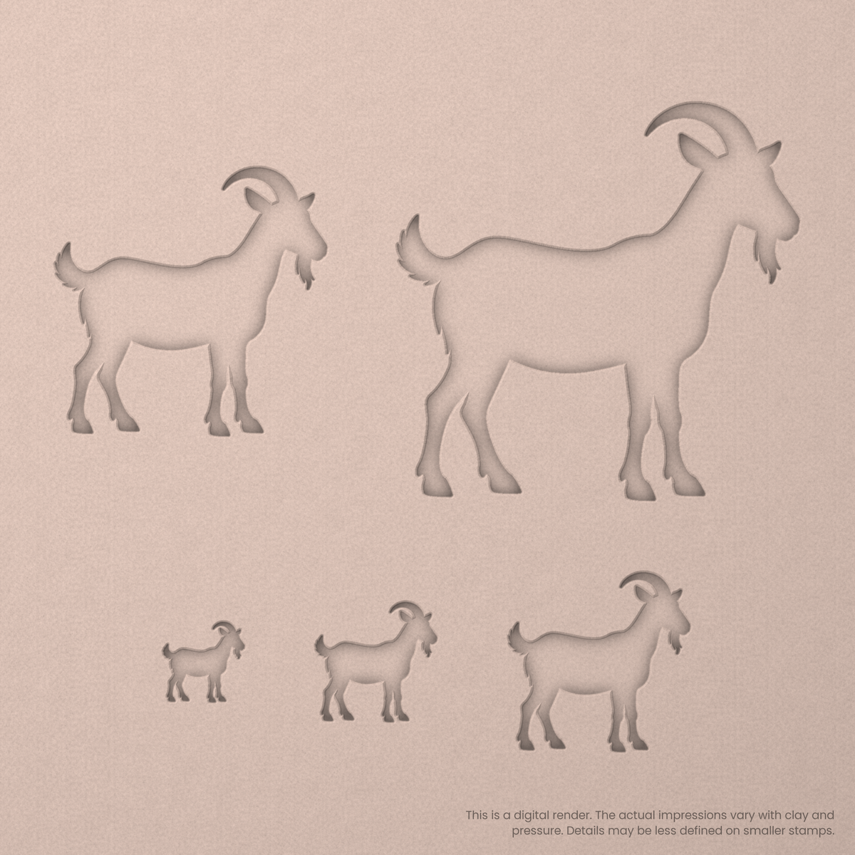Goat Stamps - Ceramind® Tools