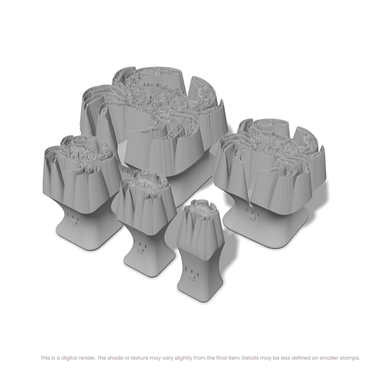 Crab Stamps - Photo Textured
