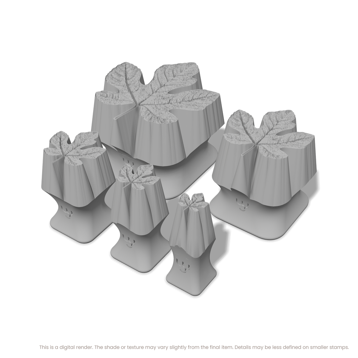 Fig Leaf Stamps - Photo Textured