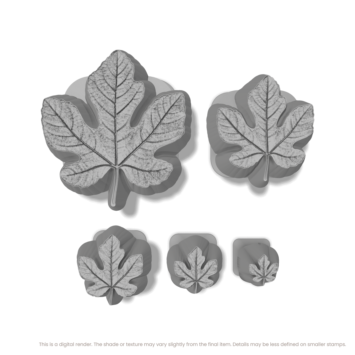 Fig Leaf Stamps - Photo Textured