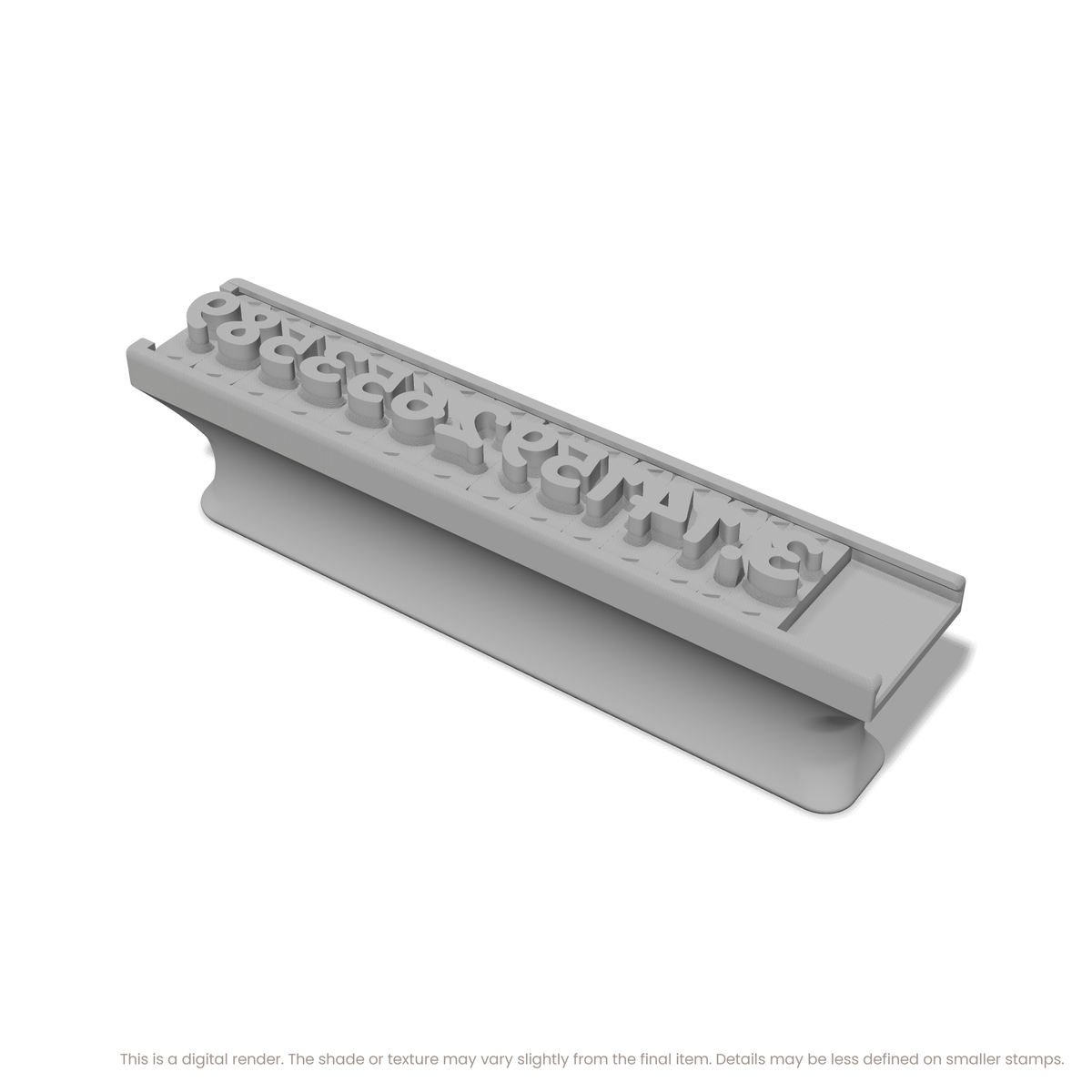 Playpen Sans | Font Rail Stamp Sets | Letters, Numbers, and Symbols - Ceramind® Tools
