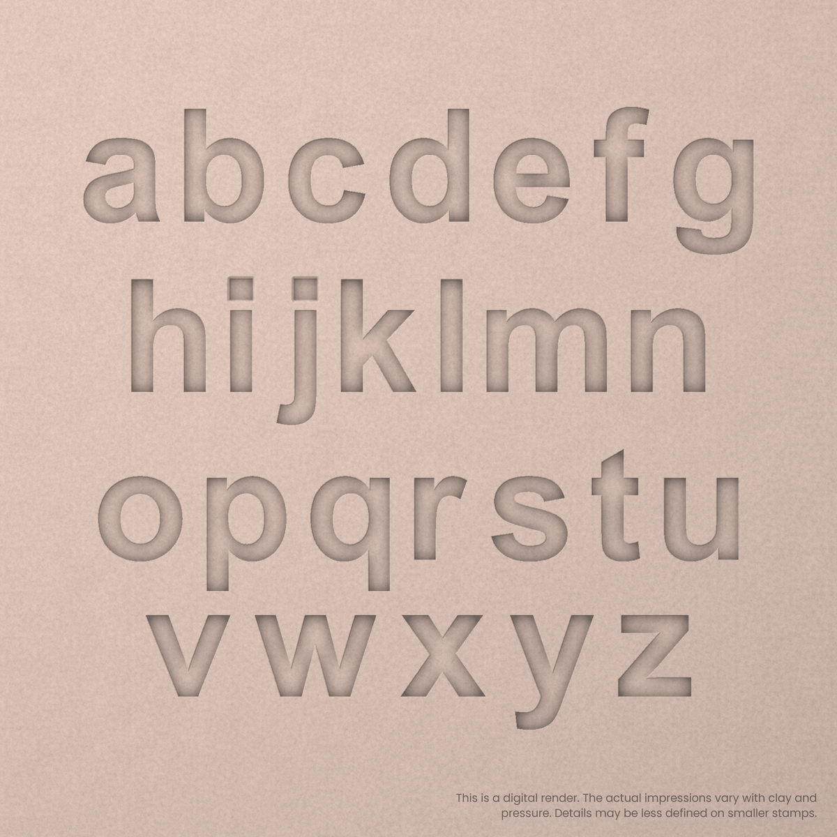 Arial Bold | Font Rail Stamp Sets | Letters, Numbers, and Symbols - Ceramind® Tools
