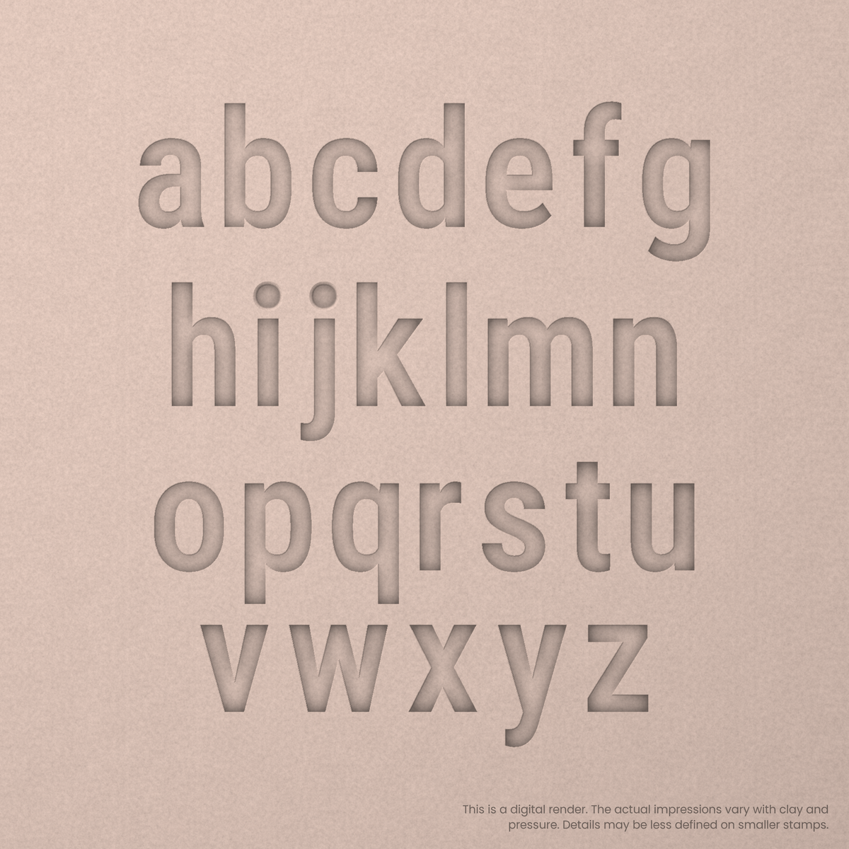 Roboto Condensed | Font Rail Stamp Sets | Letters, Numbers, and Symbols - Ceramind® Tools