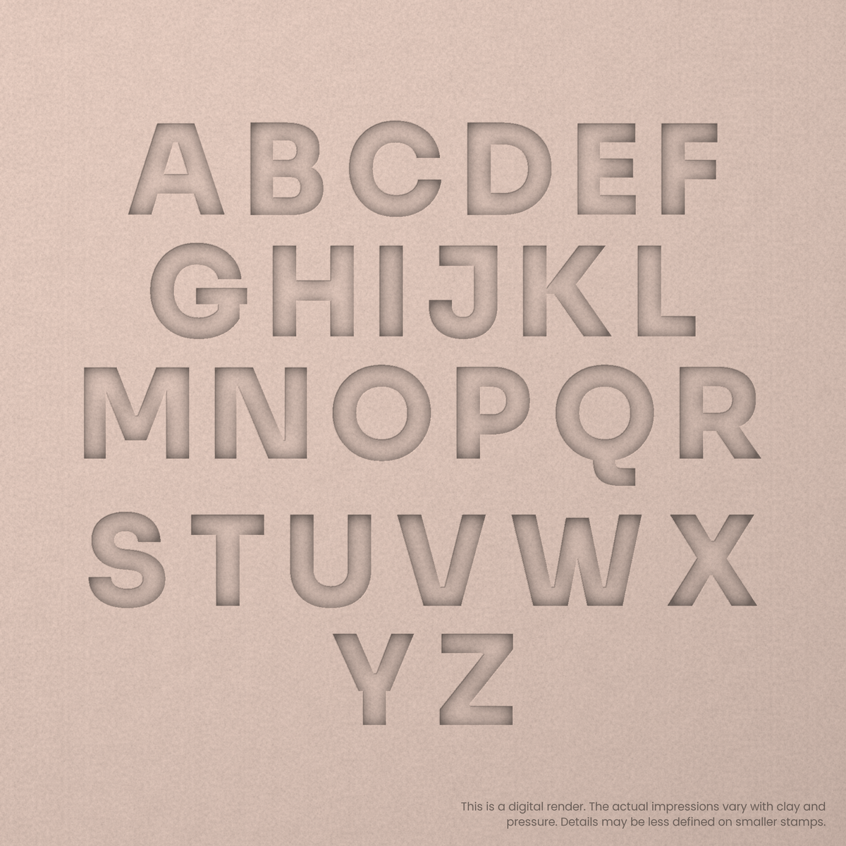 Sora | Font Rail Stamp Sets | Letters, Numbers, and Symbols - Ceramind® Tools