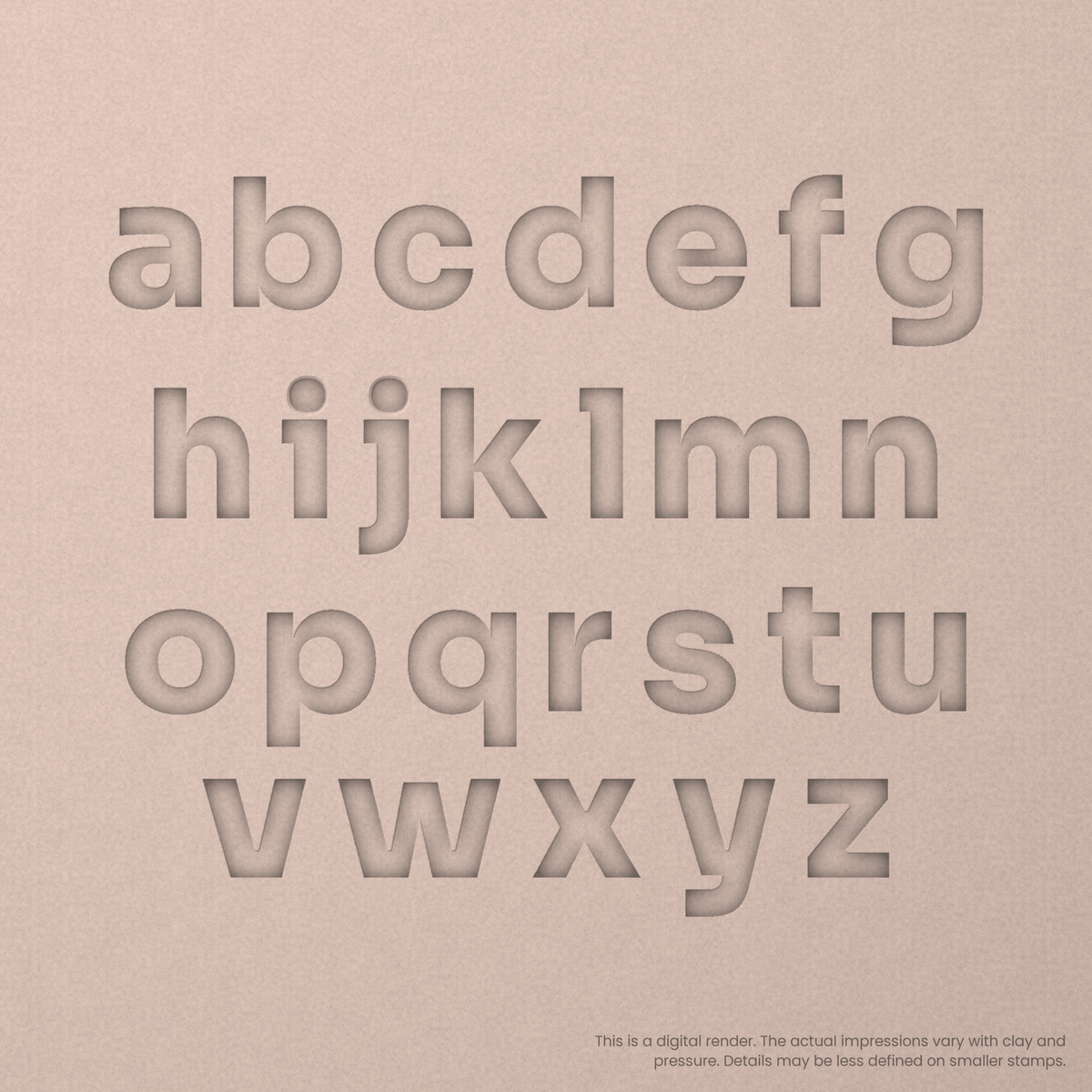 Sora | Font Rail Stamp Sets | Letters, Numbers, and Symbols - Ceramind® Tools