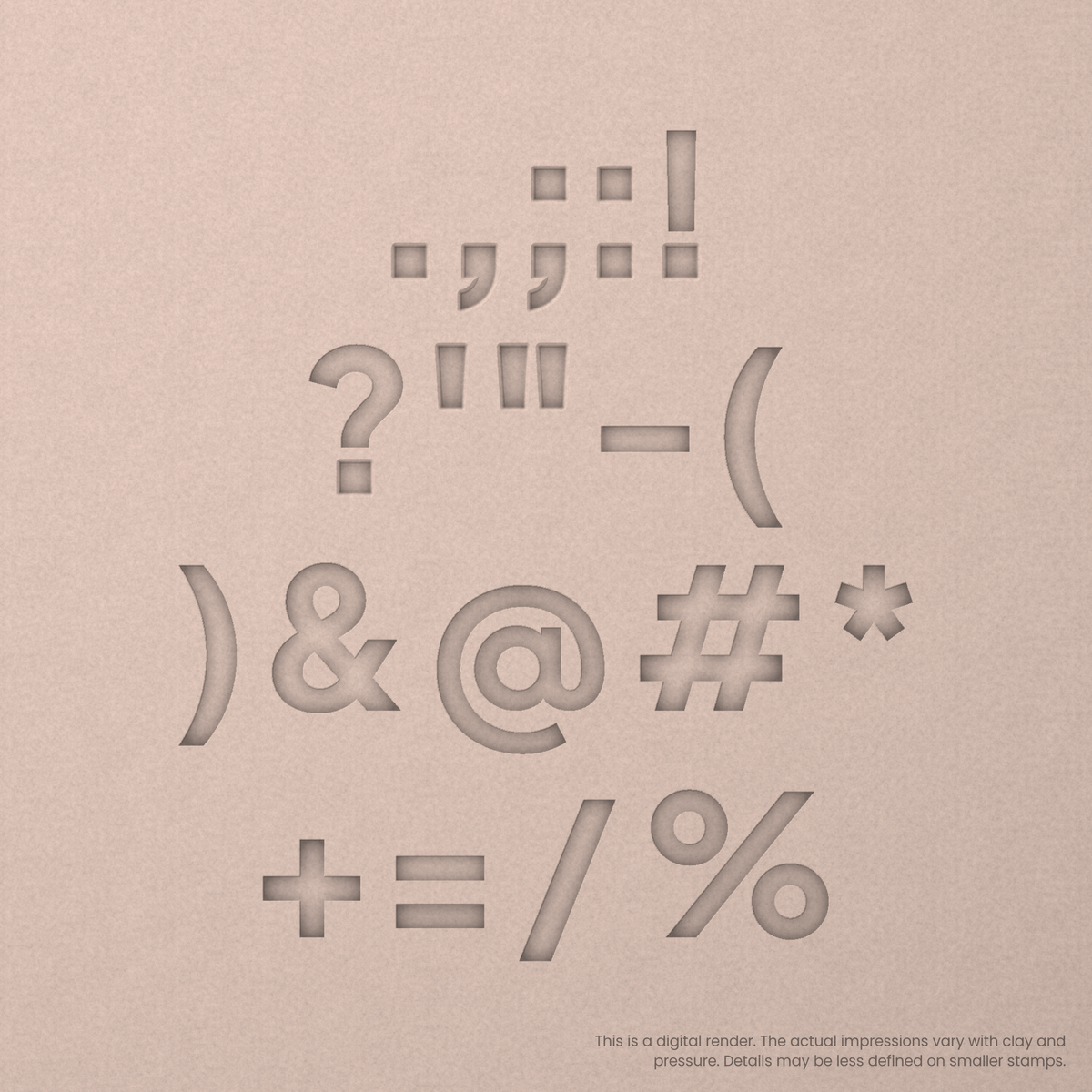 Plus Jakarta Sans | Font Rail Stamp Sets | Letters, Numbers, and Symbols - Ceramind® Tools