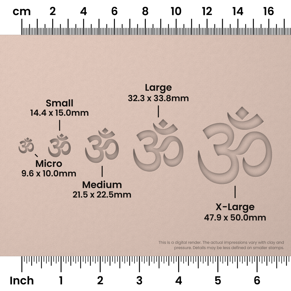 Om Symbol Stamps - Ceramind® Tools