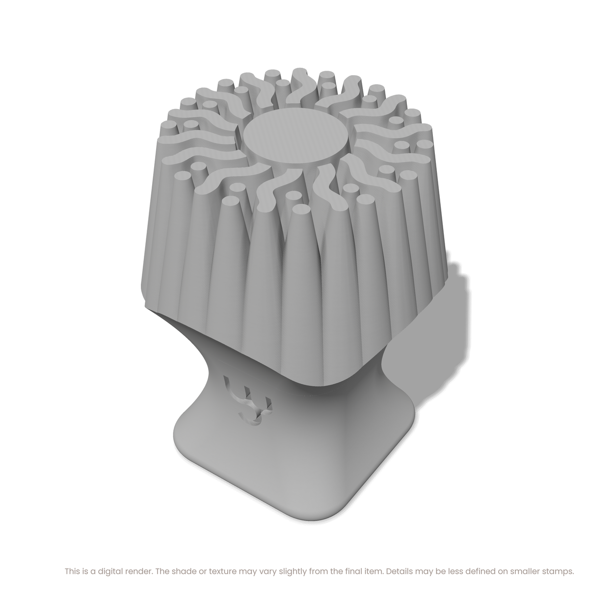 Playful Waves Sunburst Stamps - Ceramind® Tools