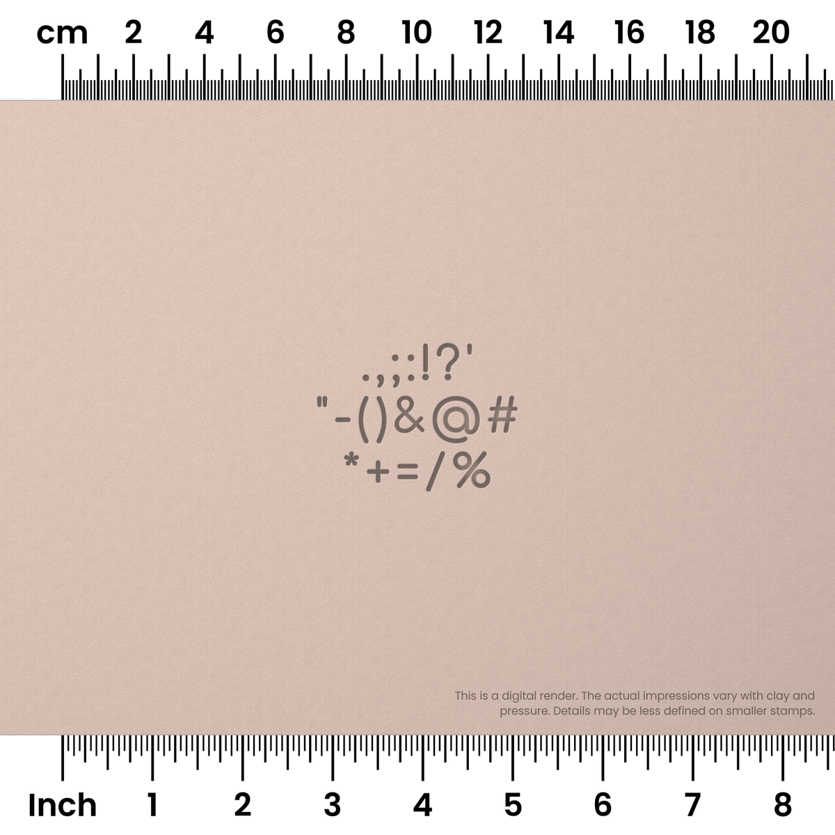 Comfortaa | Symbol Stamp Sets - Ceramind® Tools