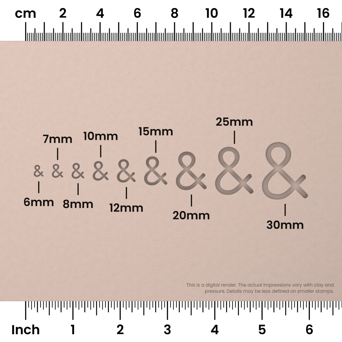Comfortaa | Symbol Stamp Sets - Ceramind® Tools