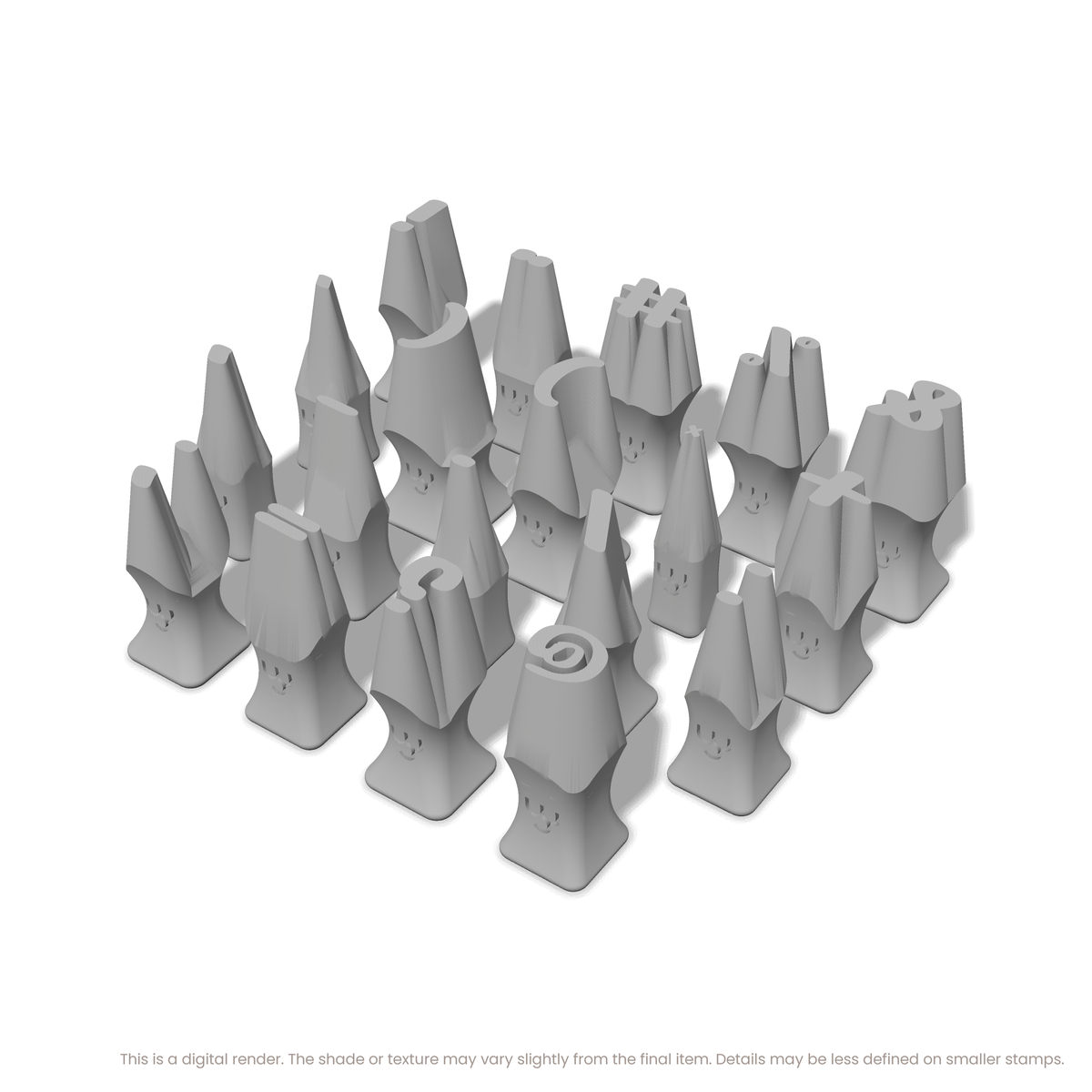Nerko One | Symbol Stamp Sets - Ceramind® Tools