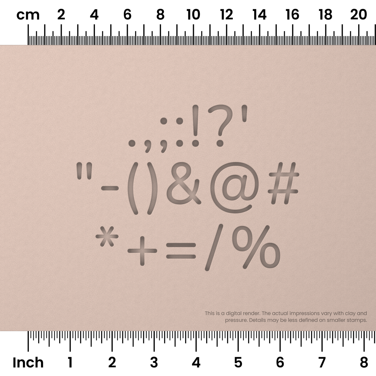 Nunito | Symbol Stamp Sets - Ceramind® Tools