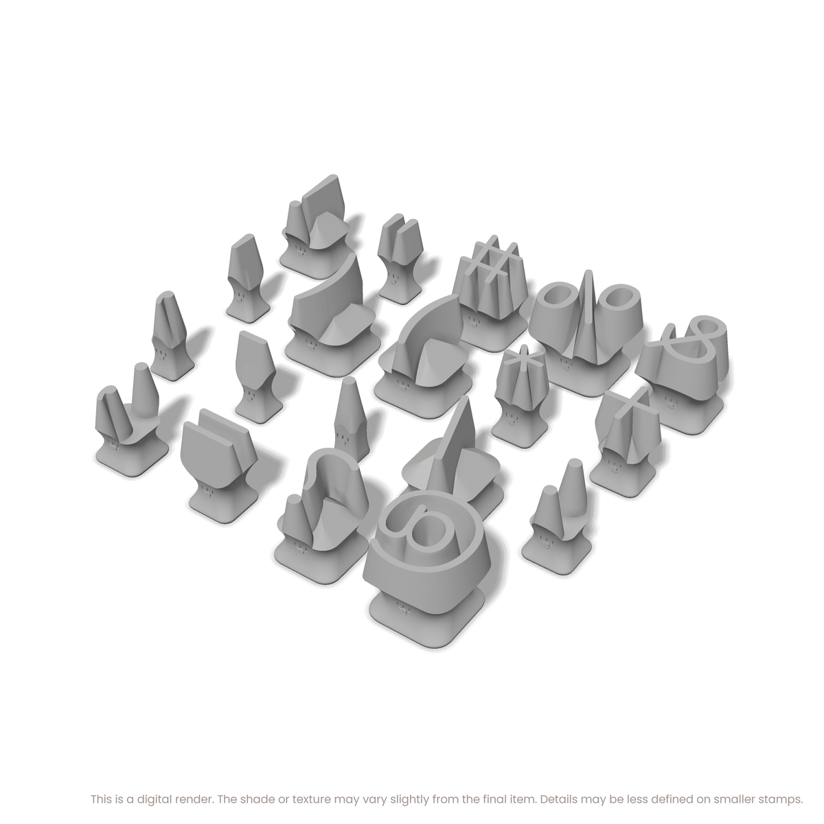 Nunito | Symbol Stamp Sets - Ceramind® Tools