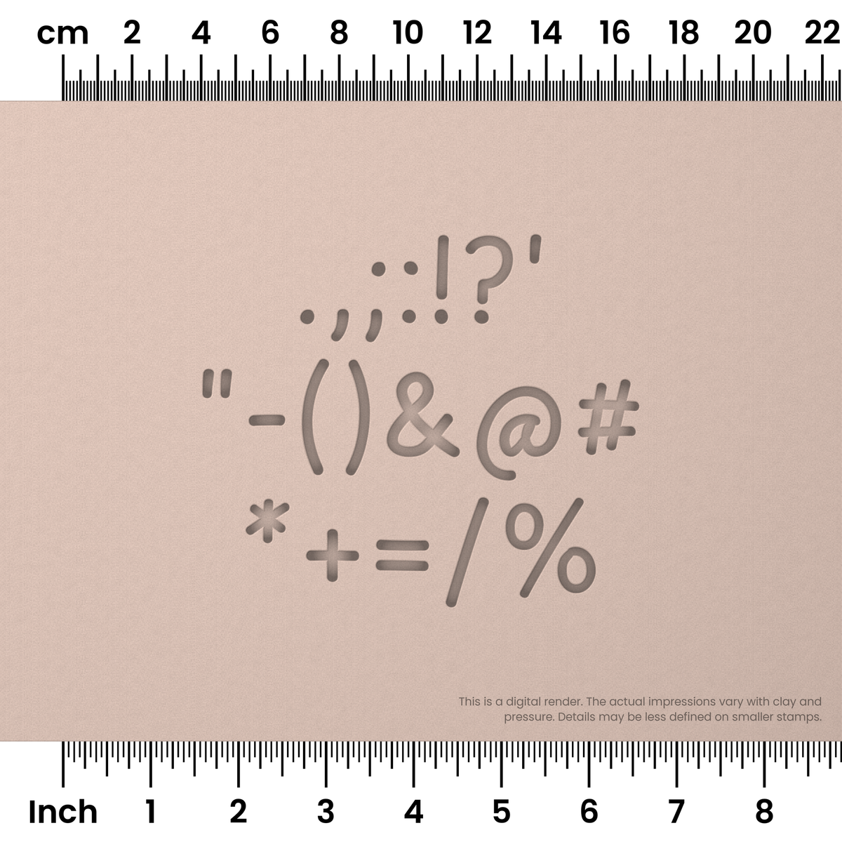 Playpen Sans | Symbol Stamp Sets - Ceramind® Tools