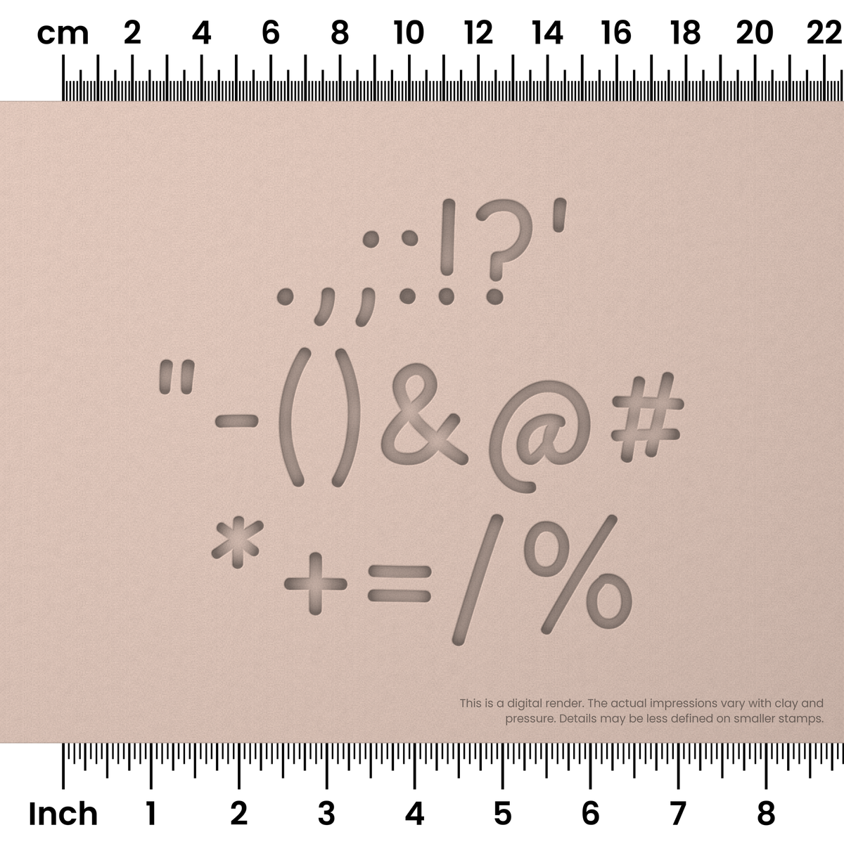 Playpen Sans | Symbol Stamp Sets - Ceramind® Tools