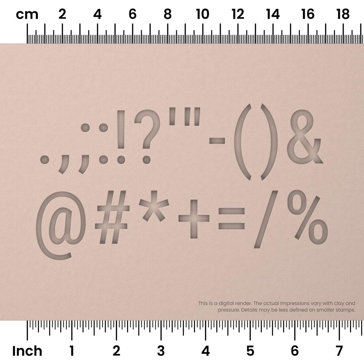 Roboto Condensed | Symbol Stamp Sets - Ceramind® Tools