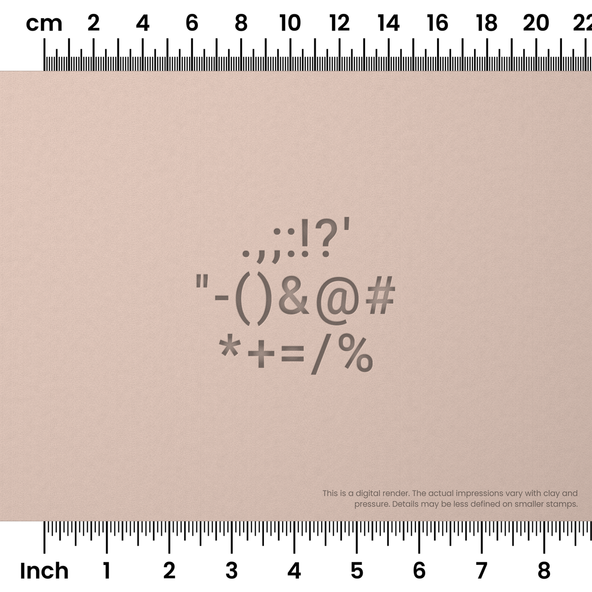 Roboto | Symbol Stamp Sets - Ceramind® Tools