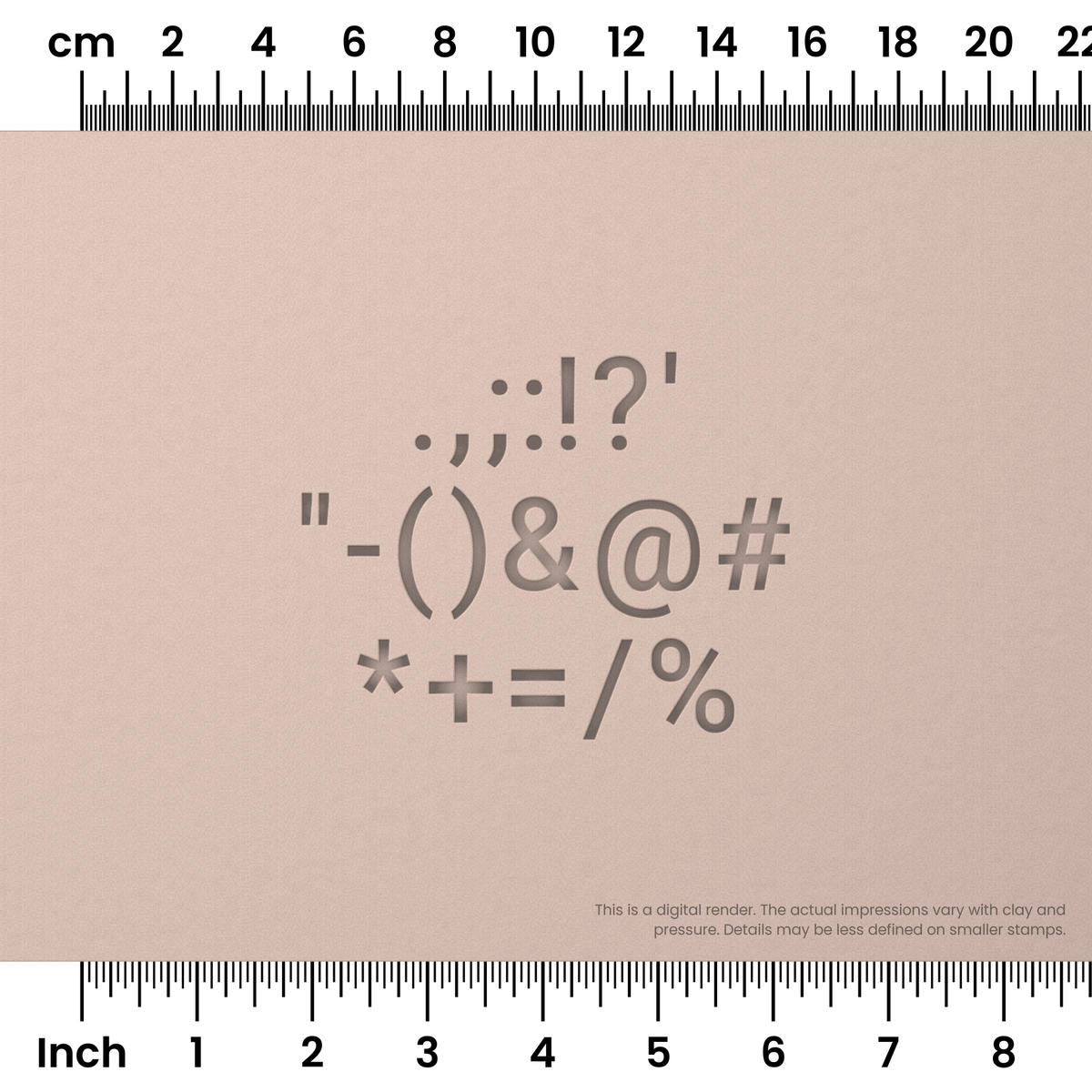 Roboto | Symbol Stamp Sets - Ceramind® Tools