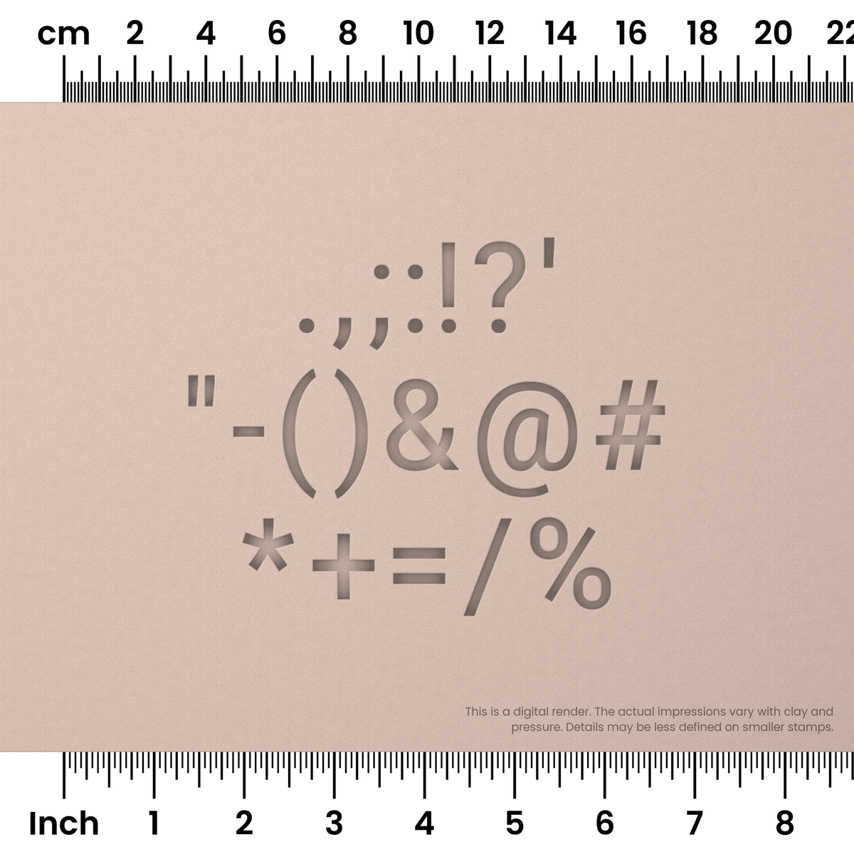 Roboto | Symbol Stamp Sets - Ceramind® Tools