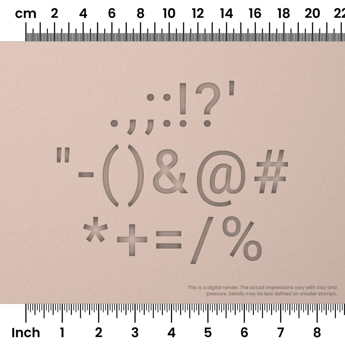 Roboto | Symbol Stamp Sets - Ceramind® Tools
