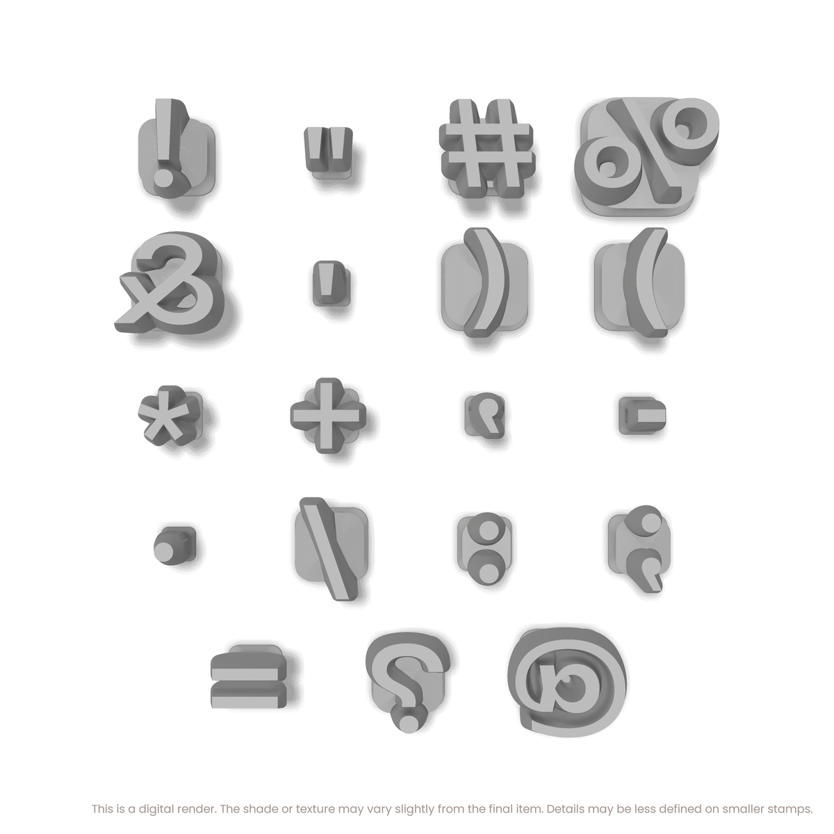 Unbounded | Symbol Stamp Sets - Ceramind® Tools