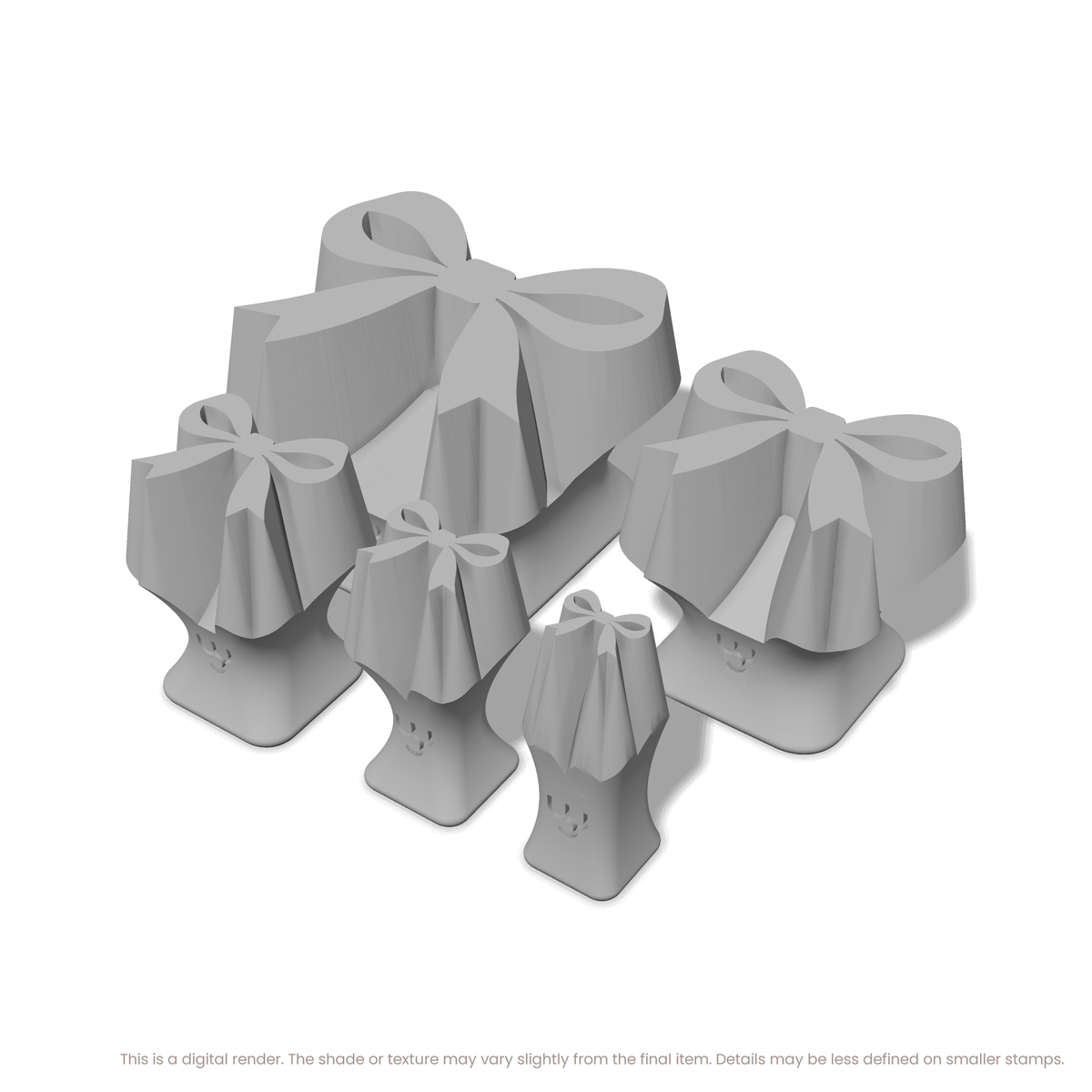 Ribbon Bow Stamps - Ceramind® Tools