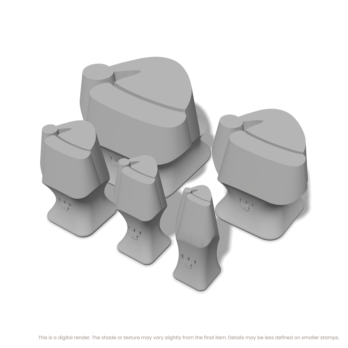 Santa Hat Stamps - Ceramind® Tools