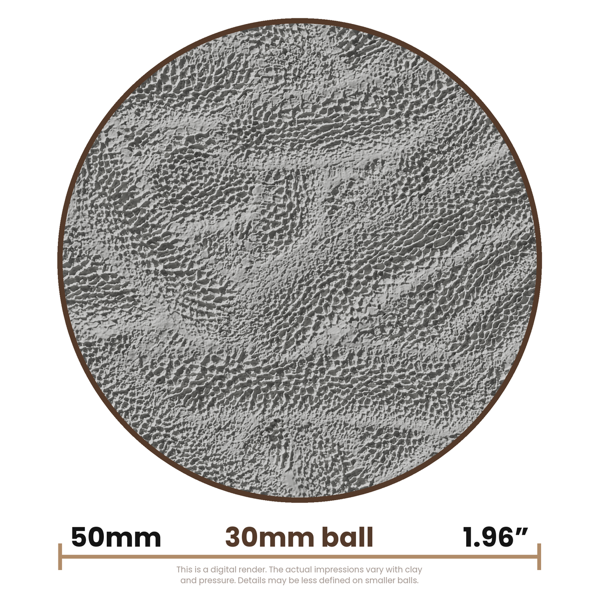 Texture Ball | Organic Texture - Style 01 - Ceramind® Tools