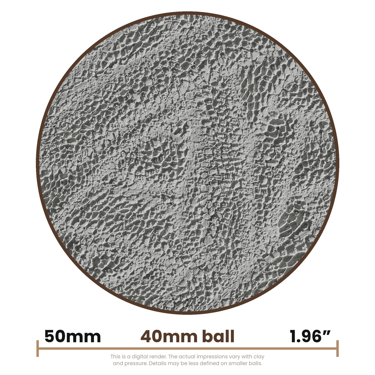 Texture Ball | Organic Texture - Style 01 - Ceramind® Tools