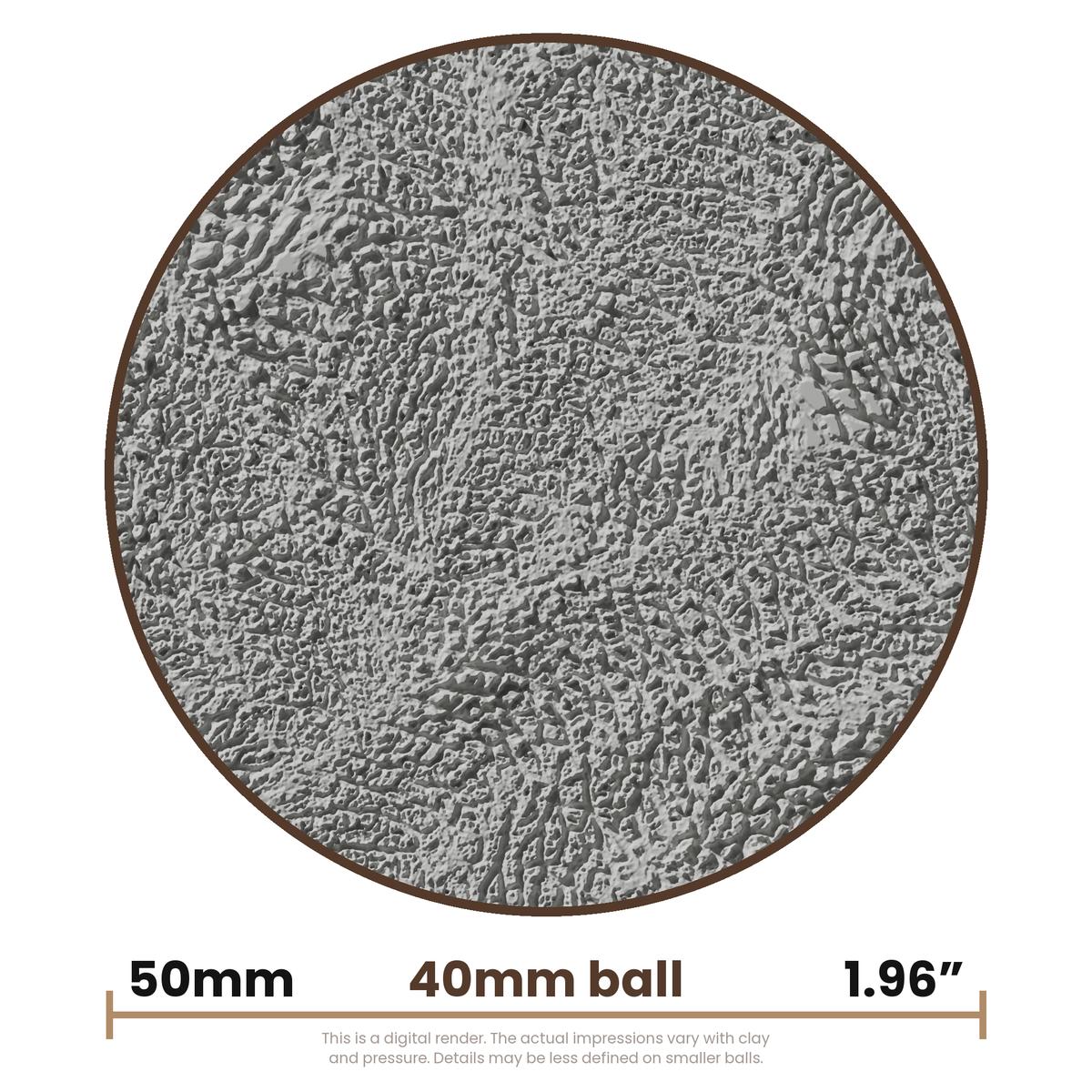 Texture Ball | Organic Texture - Style 02 - Ceramind® Tools