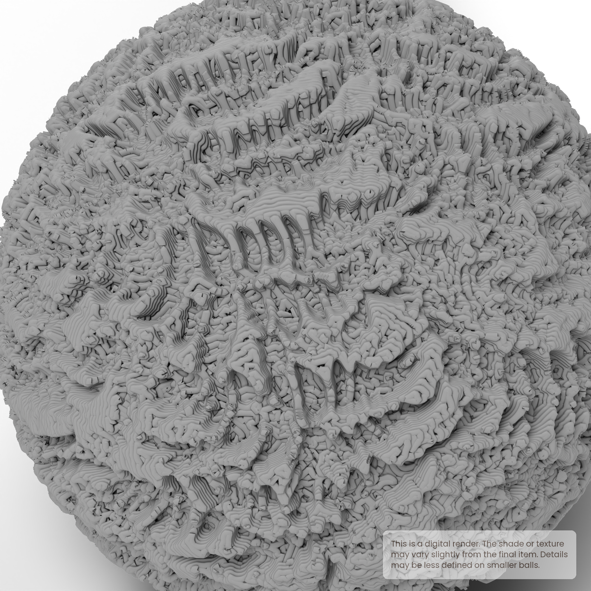 Texture Ball | Ferns Texture - Style 01 - Ceramind® Tools
