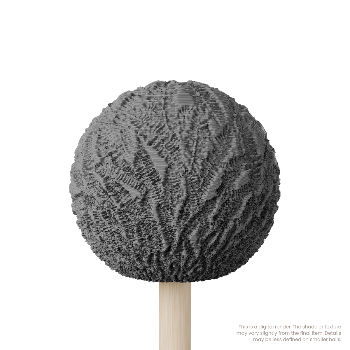 Texture Ball | Ferns Texture - Style 02 - Ceramind® Tools