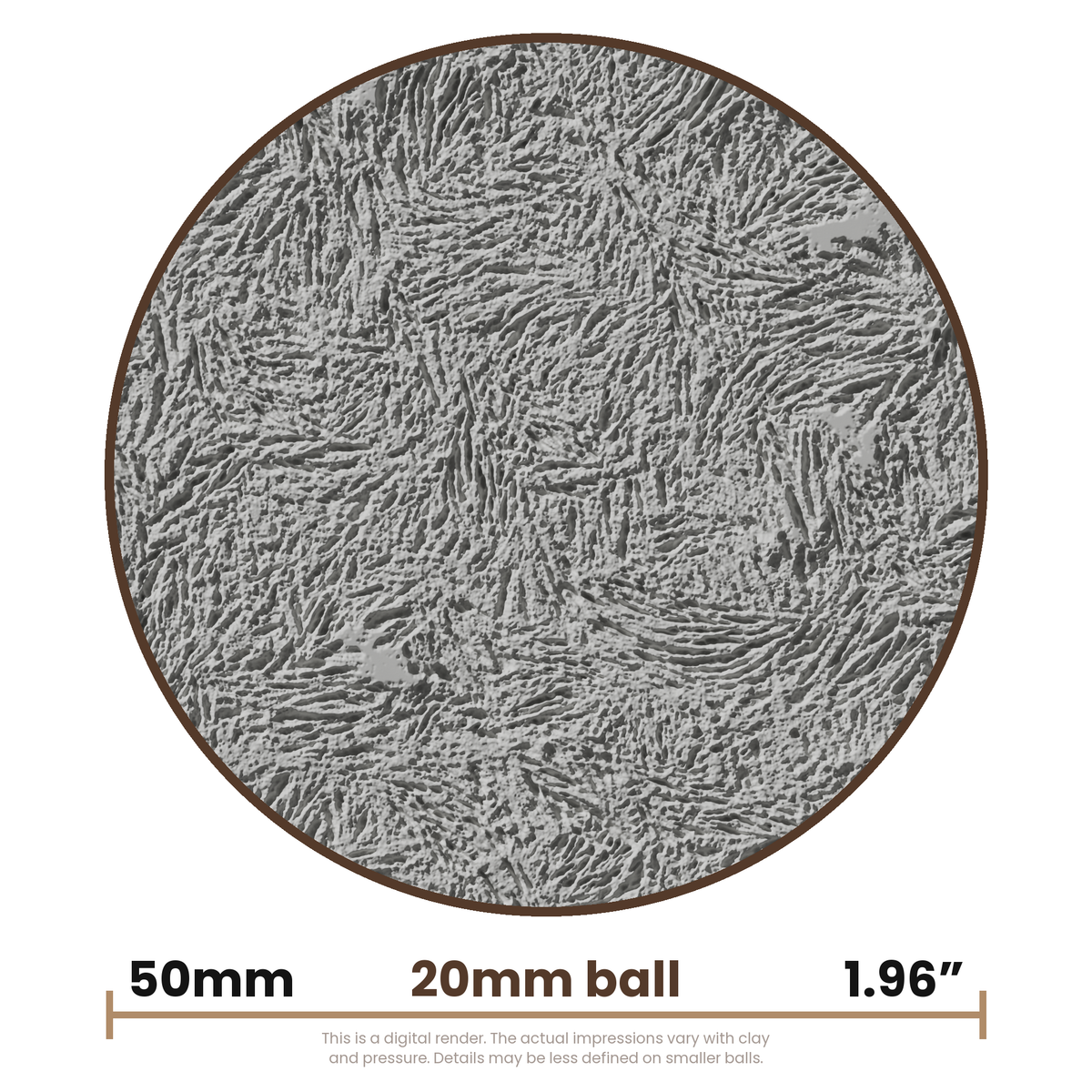 Texture Ball | Fur Texture - Style 02 - Ceramind® Tools